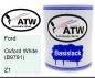 Preview: Ford, Oxford White (B9791), Z1: 1L Lackdose, von ATW Autoteile West.